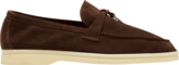 Thumbnail for your product : Loro Piana Summer Charms Walk Suede Loafers