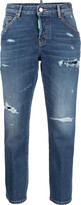 Thumbnail for your product : DSQUARED2 Jeans Cool Girl Croppen
