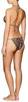 Thumbnail for your product : Dolce & Gabbana Women's Leopard-Print Triangle Bikini Top - Leopard
