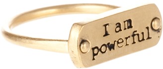 Dogeared I Am Powerful Ring
