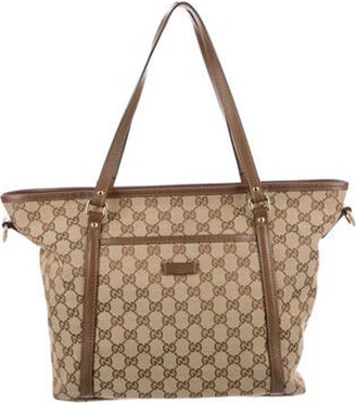 Gucci GG Supreme Medium Joy Boston Bag - Brown Handle Bags, Handbags -  GUC1351825