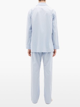 Emma Willis Piped Cotton Pyjamas - Blue