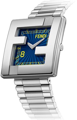 Fendi Timepieces Fendimania Stainless Steel Bracelet Watch