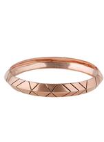 Thumbnail for your product : House Of Harlow Gold Plated Thick Stack Bangles in Gold, Rose Gold and Palladium -