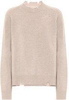 Thumbnail for your product : Maison Margiela Distressed wool sweater
