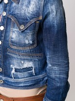 Thumbnail for your product : DSQUARED2 Cropped Denim Jacket