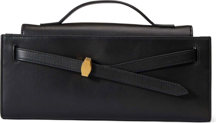 Veronica Beard Dash Leather Clutch