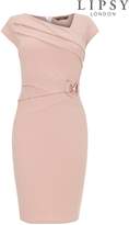 Thumbnail for your product : Next Womens Lipsy Side Buckle Pleat Bodycon Dress