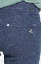 Thumbnail for your product : DL1961 'Emma' Damask Print Skinny Ankle Jeans (Rockefeller)