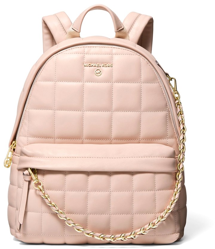 mk backpack pink