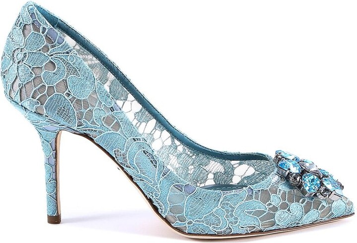 Dolce Gabbana Women's Blue Shoes ShopStyle