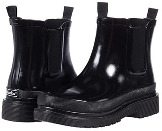 chooka black rain boots