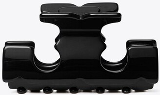 上品にまとまる♪【Tory Burch】SERIF-T HAIR CLIP ヘアクリップ Serif-T Hair Clip: Women's Designer Hair Pins | Tory Burch