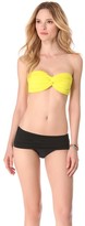 Thumbnail for your product : Norma Kamali Johnny D Bandeau Bikini Top