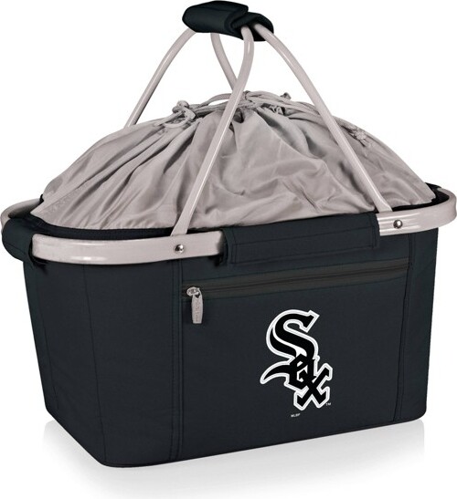 MLBChicagoWhiteSoxMetroBasketCollapsibleCoolerTote-Black