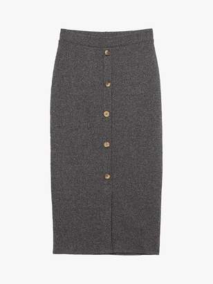 Oasis Rib Knit Pencil Skirt