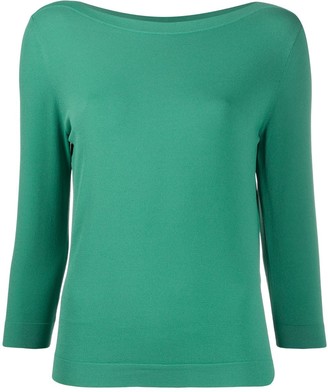 Nuur Long Sleeve Relaxed Knit Top