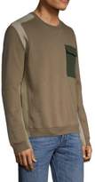 Thumbnail for your product : Valentino Textured Crewneck Sweater