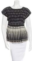 Thumbnail for your product : Anna Sui Short Sleeve Knitted Top