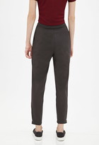 Thumbnail for your product : Forever 21 Zippered-Ankle Trousers