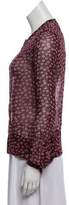 Thumbnail for your product : Isabel Marant Ãtoile Isabel Marant Printed Button-Up Blouse Ãtoile Isabel Marant Printed Button-Up Blouse