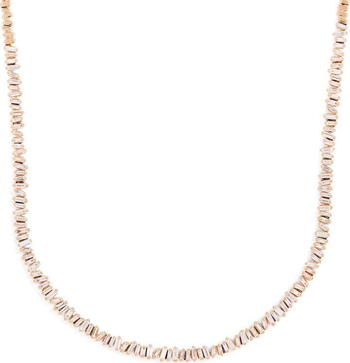 Suzanne Kalan Rose Gold and Diamond Classic Fireworks Cascade