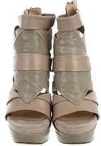 Thumbnail for your product : Chrissie Morris Stingray Platform Sandals