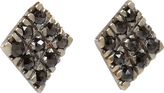 Thumbnail for your product : Black Diamond Fabrizio Riva Square Stud Earrings-Colorless