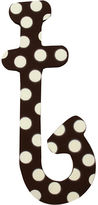 Thumbnail for your product : My Baby Sam Chocolate Polka Dot Wall Letters
