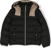 Thumbnail for your product : Herno Kids Padded Zip-Up Hooded Jacket
