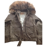 Thumbnail for your product : Galliano Leather Bomber Jacket
