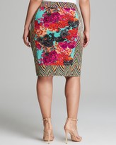 Thumbnail for your product : Anna Scholz plus Border Floral Skirt