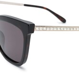 Thumbnail for your product : Mulberry Millie crystal-embellished sunglasses