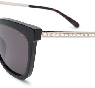 Mulberry Millie crystal-embellished sunglasses