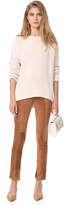 Thumbnail for your product : Cupcakes And Cashmere Jenibelle Faux Suede Leggings