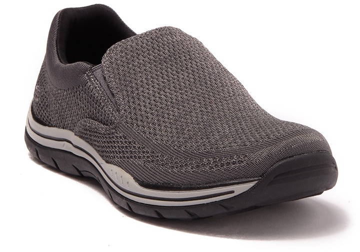 skechers wide width slip on sneakers