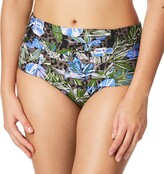 Thumbnail for your product : Calvin Klein Women's Standard Pleated High Waist Bikini Swimsuit Bottom