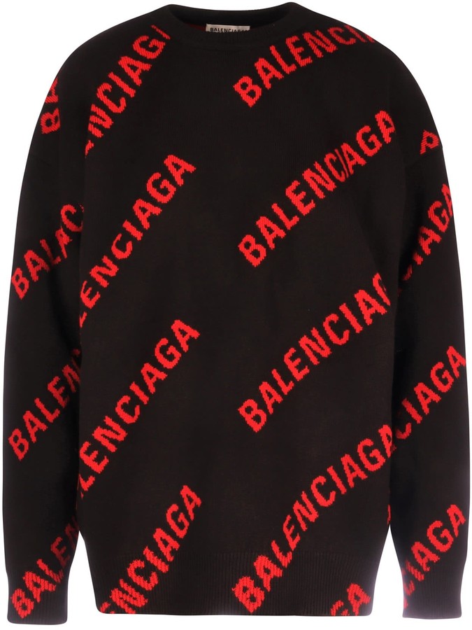 Balenciaga Red Women's Sweaters | Shop the world's largest collection of  fashion | ShopStyle