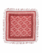 Thumbnail for your product : Tory Burch Silesa Floral Square Scarf, Red