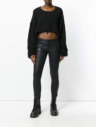 Unravel Project Cropped Sweatshirt