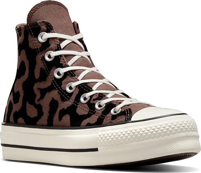 Converse Chuck Taylor All Star Lift Hi Leopard Remix Sneakers