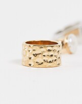 Thumbnail for your product : Accessorize ring multipack in mixed metals with faux pearl