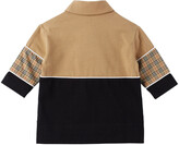 Thumbnail for your product : Burberry Baby Beige & Black Mandie Shirt