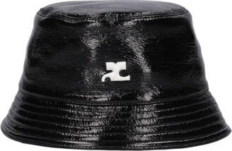 ハット COURREGES Signature Vinyl Bucket Hat Courreges Signature vinyl bucket hat - ShopStyle