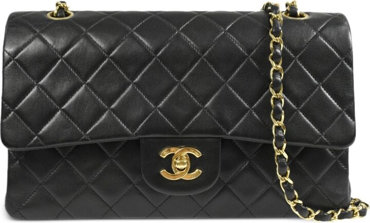 Chanel Pre Owned 1992 medium Double Flap shoulder bag - ShopStyle