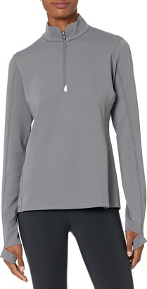 Cutter & Buck Women's Moisture Wicking UPF 50+ Stretch Traverse Half Zip Pullover