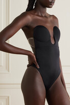 Thumbnail for your product : Fashion Forms U-plunge Self-adhesive Backless Thong Bodysuit - Black