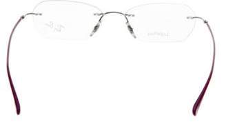 Ray-Ban Lightray Rimless Eyeglass