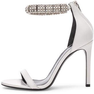 Calvin Klein Camelle Heels in White | FWRD