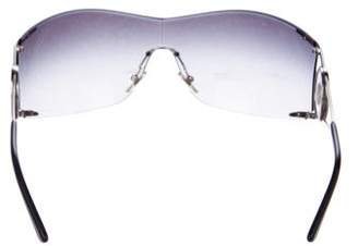 Versace Shield Tinted Sunglasses